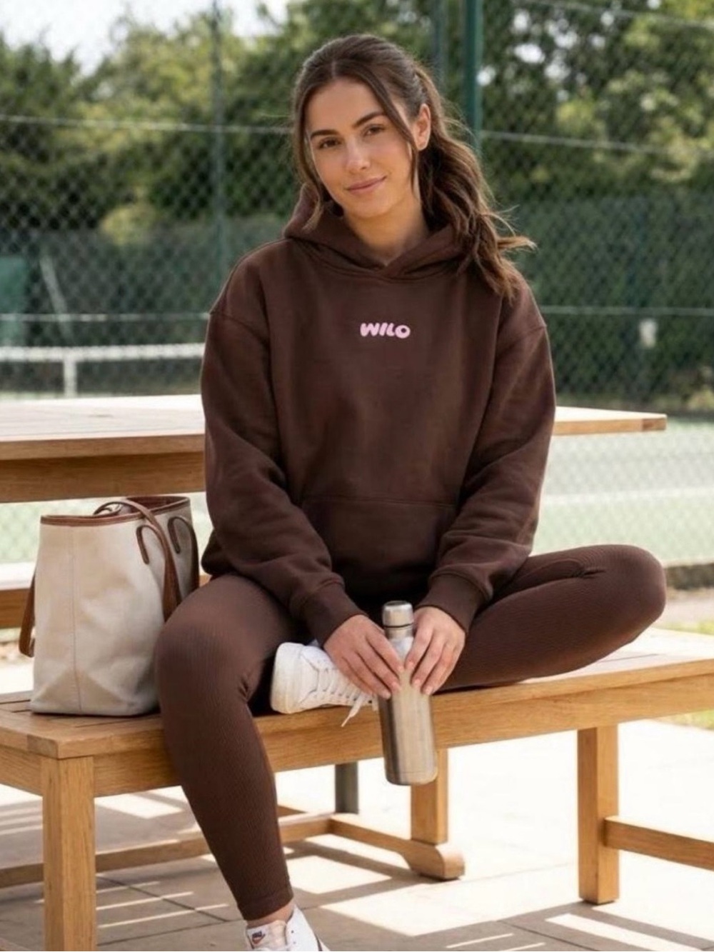 Wilo The Label New Sports & Wellness Club Hoodie & Leggings Set Size S NWT
